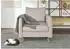 S-Style Möbel Helix Sessel Luxusmikrofaser, beige, schwarze Metallfüße (Helix)
