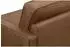 Konsimo Invia Sessel Leder/Mikrofaser, braun (INVIA)