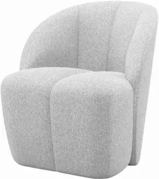 Livetastic Mojo Sessel Boucl&eacute;, ecru, 360&deg; drehbar (001883036789)