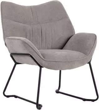 Mr. Deko Aliano Loungesessel Polster hellgrau (BL62045)