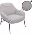 MCW Lounge-Sessel J77 Bouclé, hellgrau (800000415181)