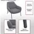 MCW Lounge-Sessel J77 Bouclé, hellgrau (800000415181)