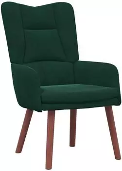 vidaXL Sessel dunkelgrün, Samt (42001805)