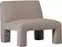 Woood Lavid Sessel Webstoff, natur (27736210-0)