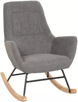 MCW Schaukelstuhl MCW-N13, Holz, anthrazit (800000816691)