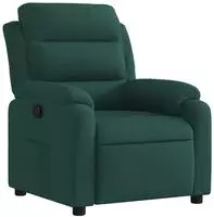 vidaXL Relaxsessel Dunkelgr&uuml;n Samt