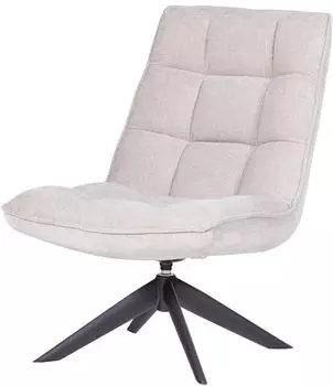 Woood Jouke Drehsessel Chenille-Stoff, natur (373303-N)