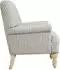 Mid.you Jaya Ohrensessel gestreift, Leinen, beige (Jaya)