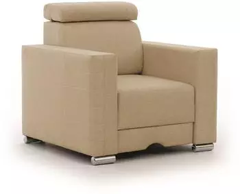 Fun Möbel Canton Fernsehsessel Stoff Liverpool, beige