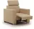 Fun Möbel Canton Fernsehsessel Stoff Liverpool, beige