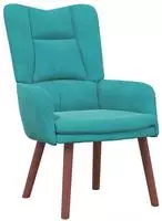 vidaXL Sessel T&uuml;rkis 63 x 67 x 94 cm Samt