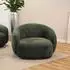 Home Deluxe Casara Sessel Webstoff, dunkelgrün (60499)