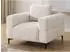 S-Style Möbel Cardea Sessel Bubble-Optik Strukturstoff, creme (800001347644)