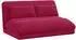 vidaXL Verstellbarer Bodenstuhl weinrot, Samt, 110x82x55cm (42028214)