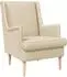 vidaXL Sessel Stoff, creme (42029954)