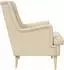 vidaXL Sessel Stoff, creme (42029954)