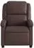 vidaXL Relaxsessel mit Liegefunktion, braun, Kunstleder (371777)
