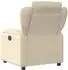 vidaXL Relaxsessel Stoff, creme (372412)