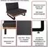 MCW Lounge-Sessel H54 2er-Set, Akazie/Alu, hellbraun, Polster beige (MCW-H54)