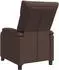 vidaXL Liegesessel braun, Kunstleder (42034883)