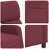 vidaXL Liegesessel weinrot, Polyesterstoff (42035048)