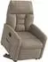vidaXL Relaxsessel mit Aufstehhilfe, taupe, Mikrofasergewebe (3303087)