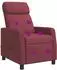 vidaXL Massage-Relaxsessel weinrot, Stoff (42035060)