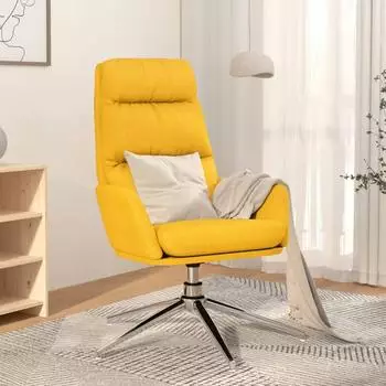 vidaXL Relaxsessel senfgelb, Stoff (341137)