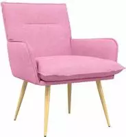 vidaXL Sessel Rosa Stoff