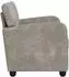 vidaXL Sessel hellgrau Kunstwildleder (42043424)