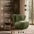 Lookway Arlo Lounge Polstersessel Textil, beige (Rolf 02)