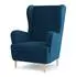 Masseno Vogera Ohrensessel Samt, blau (800001921979)