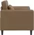 vidaXL Sessel Cappuccino Kunstleder (42042472)
