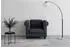 Dorel Home Felix II Chesterfield-Sessel Breit-Cord, anthrazit, verstellbare Rückenlehne (66791536-0)