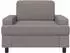 vidaXL Sessel Stoff, taupe (42043460)