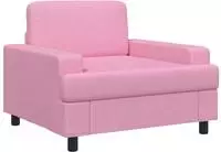 vidaXL Sessel Rosa Stoff