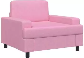 vidaXL Sessel rosa Stoff (42043465)