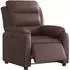 vidaXL Elektrischer Relaxsessel braun, Kunstleder (3205030)
