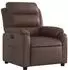 vidaXL Elektrischer Relaxsessel braun, Kunstleder (3205030)