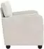 vidaXL Sessel Creme Chenille