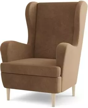 Masseno Vogera Ohrensessel Samt, beige (800001921976)
