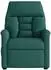 vidaXL Relaxsessel elektrisch, Stoff, dunkelgrün (3303018)