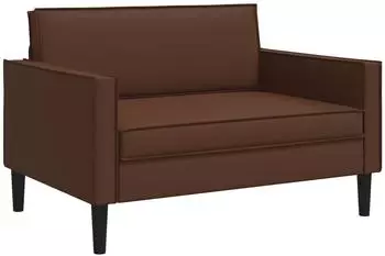 vidaXL XXL-Sessel braun, Kunstleder