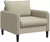 vidaXL XL Sessel Sand Samt