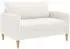 vidaXL XXL-Sessel cremefarben, Bouclé