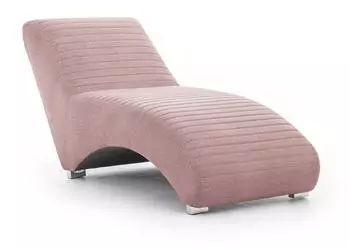 Fun Möbel Relaxliege ABRAMO Stoff Lisbon, rose