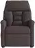 vidaXL Relaxsessel elektrisch, Stoff, dunkelbraun (3303017)