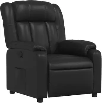 vidaXL Relaxsessel Kunstleder schwarz (373560)