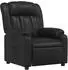 vidaXL Relaxsessel Kunstleder schwarz (373560)