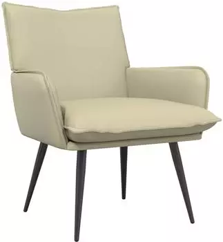 vidaXL Sessel, Kunstleder, creme